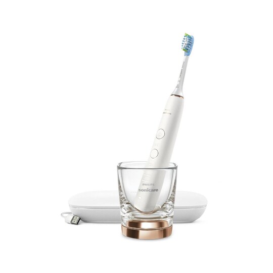 Philips Sonicare HX9911/94 DiamondClean Rose Gold sonický kartáček - POŠKOZENÝ OBAL