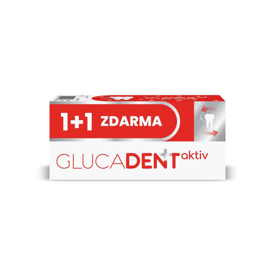 Glucadent Aktiv zubní pasta 2x95 g