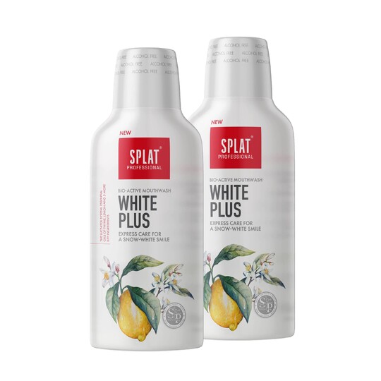 Splat Professional White Plus ústní voda 2x275 ml