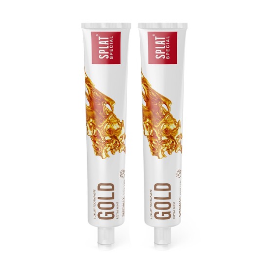 Splat Special Gold zubní pasta 2x75 ml