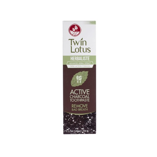 Twin Lotus Active Charcoal zubní pasta 150 g