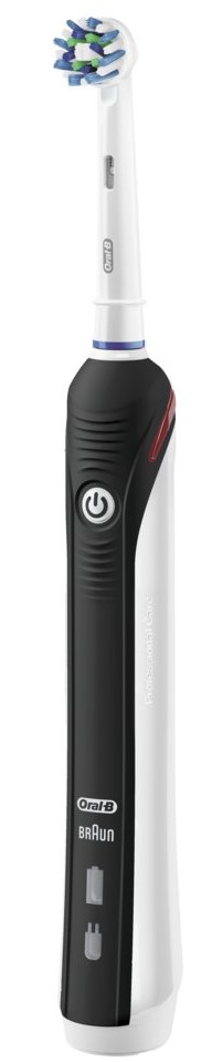 Braun Oral-B PRO 4900 CrossAction BLACK zubní kartáček 1+1 tělo