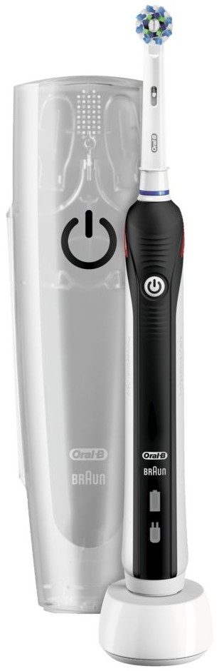 Braun Oral-B PRO 4900 CrossAction BLACK zubní kartáček 1+1 tělo