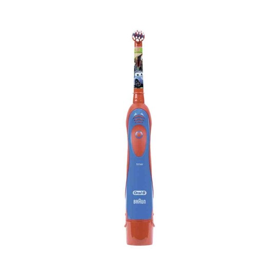Braun Oral B D4 bateriový dětský zubní kartáček - AUTÍČKO