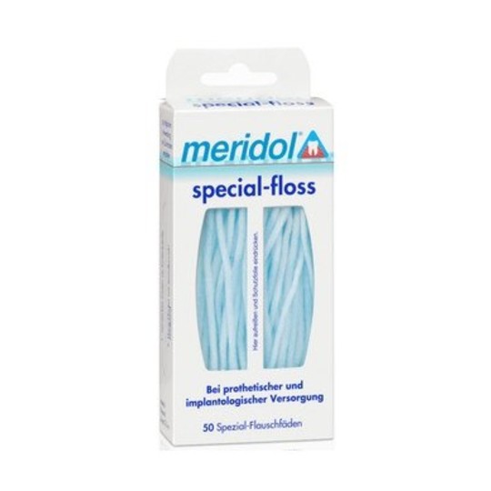 Meridol zubní nit Special Floss 50 ks