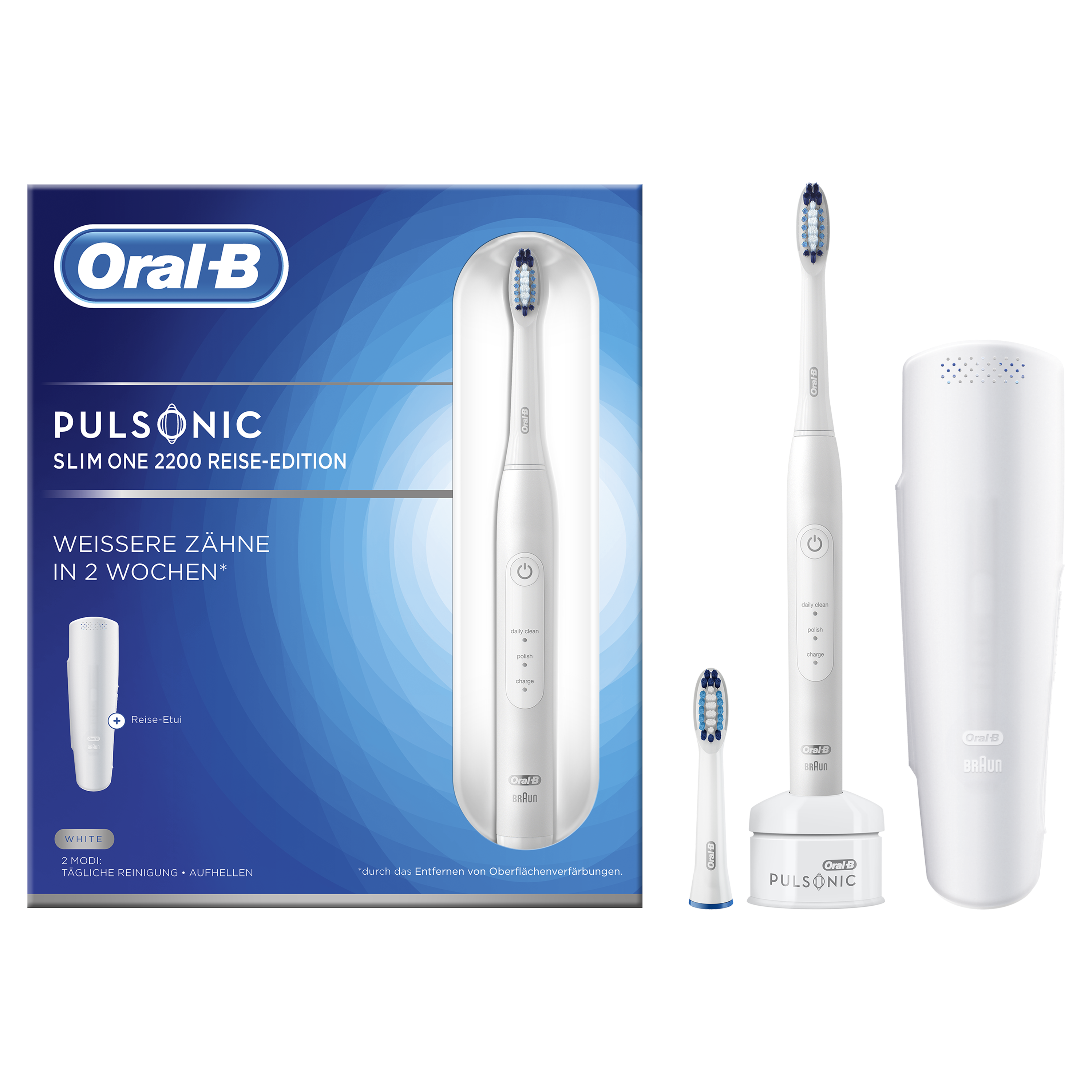 Braun Oral-B Pulsonic Slim 2200 zubní kartáček