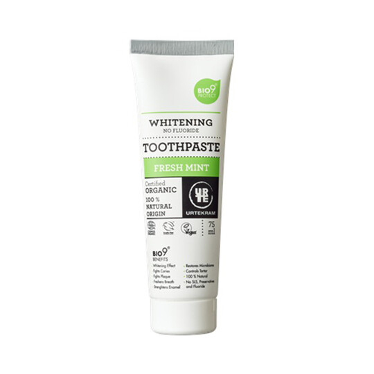 Urtekram Whitening Freshmint zubní pasta 75 ml