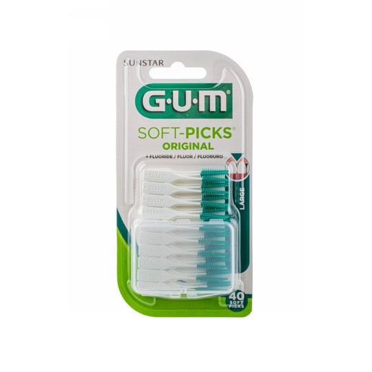 GUM Soft Picks mezizubní kartáčky LARGE 40 ks