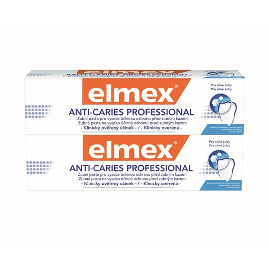 Elmex Anti Caries Professional 2x75 ml + Elmex 400 ml