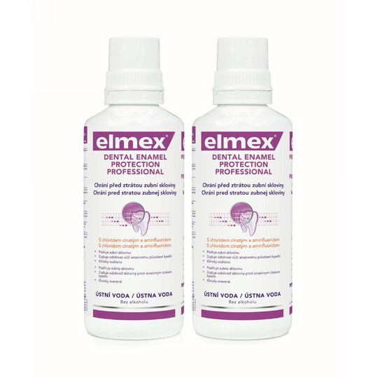 Elmex Dental Enamel Protection Professional 2x 400 ml + Elmex 400 ml