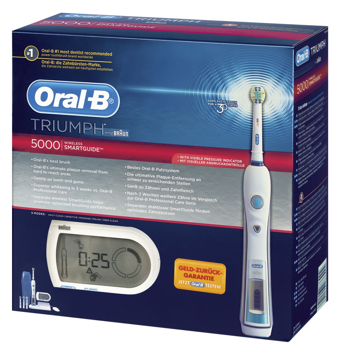 Braun Oral B 5000 Triumph D32.576.5X zubní kartáček