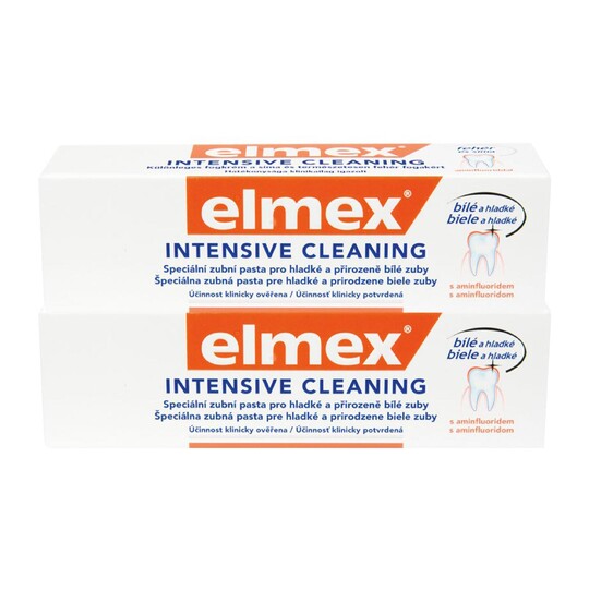Elmex Intensive Cleaning zubní pasta 2x50 ml
