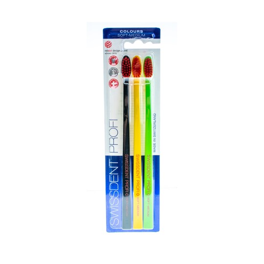 Swissdent Colours Soft-Medium 3 ks - Davos