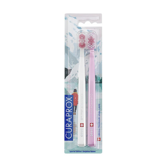 Curaprox CS 5460 Ultrasoft Winter Delphine Balme, 2 ks
