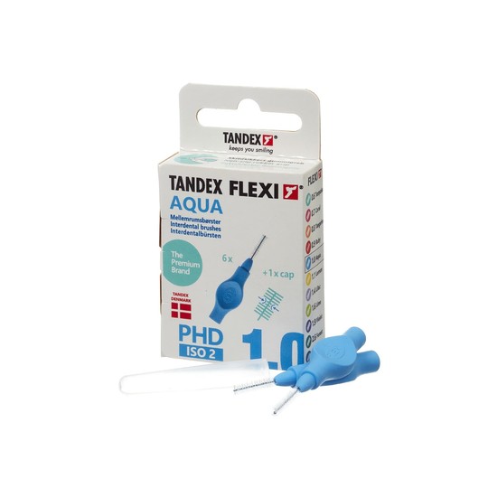 Tandex Flexi 1,0 Aqua mezizubní kartáček 6 ks