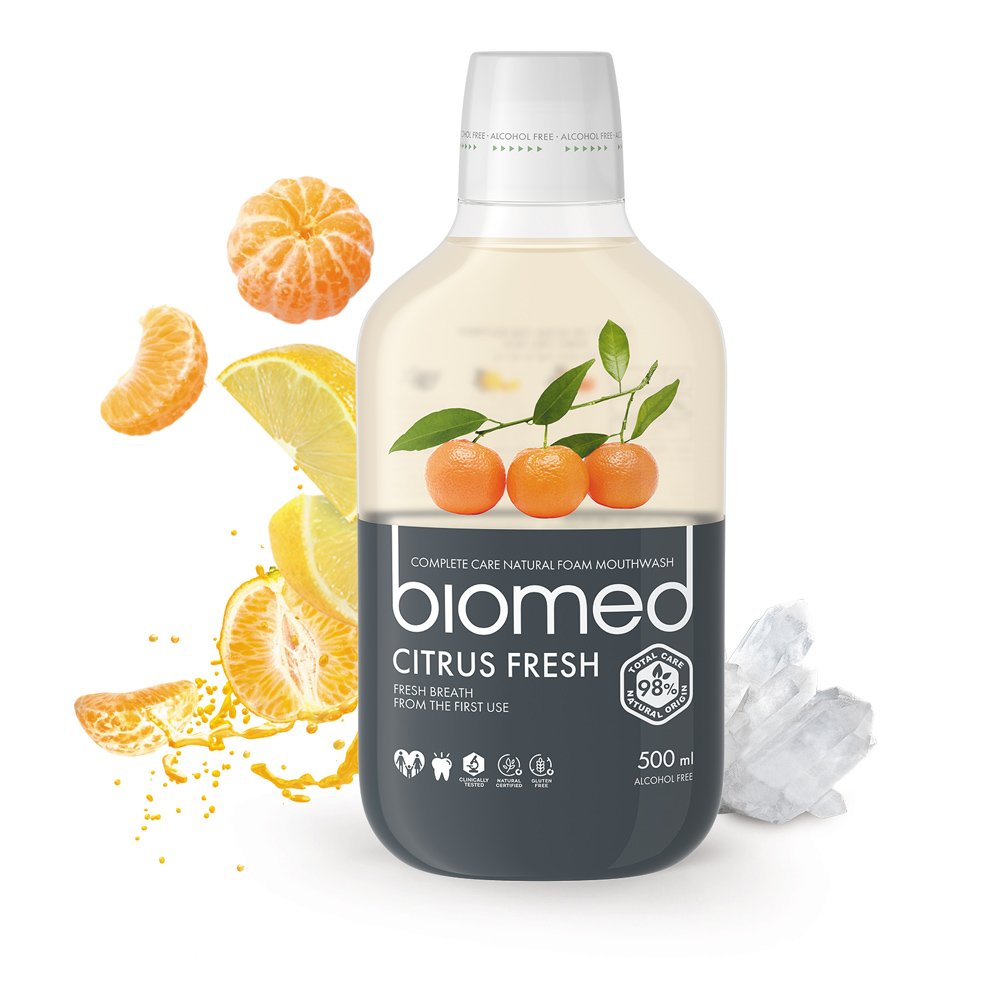Biomed Citrus Fresh ústní voda 500 ml