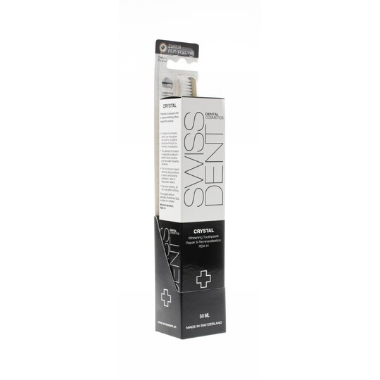 Swissdent Crystal Combo Pack zubní pasta + zubní kartáček