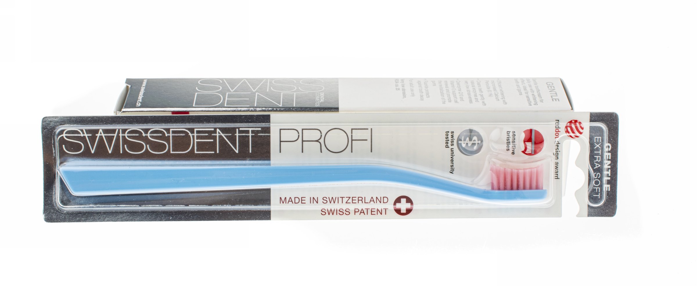 Swissdent Gentle Combo Pack zubní pasta + zubní kartáček