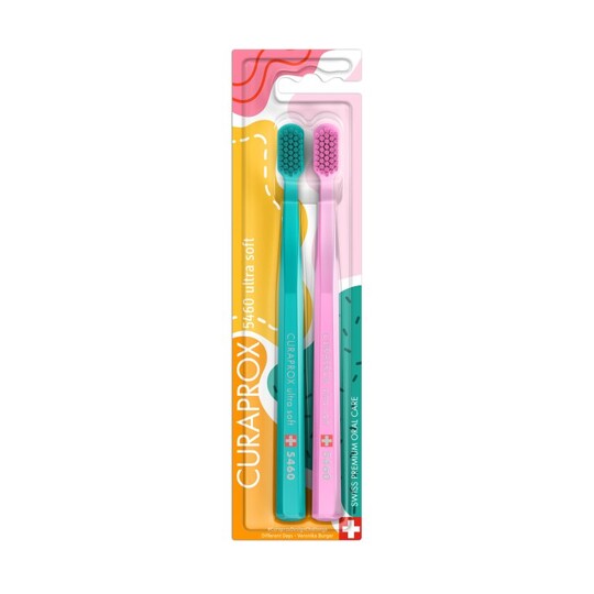 Curaprox CS 5460 Ultrasoft Different Days zubní kartáček 2 ks