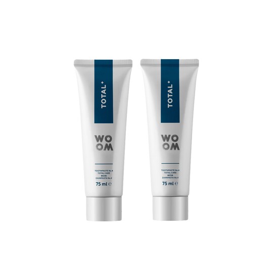 Woom Total+ zubní pasta 2x75 ml