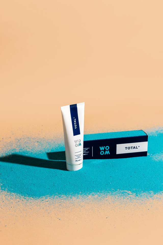 Woom Total+ zubní pasta 2x75 ml