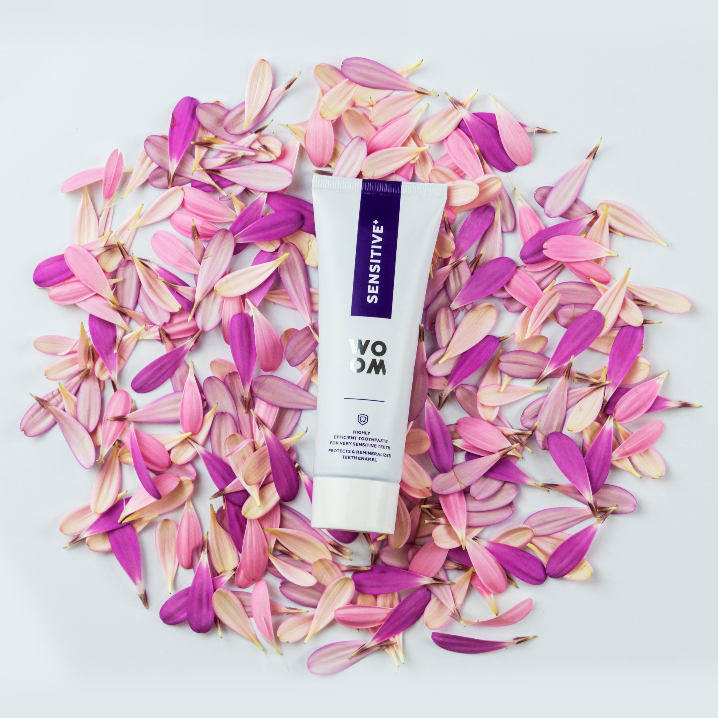 Woom Sensitive+ zubní pasta 2x75 ml