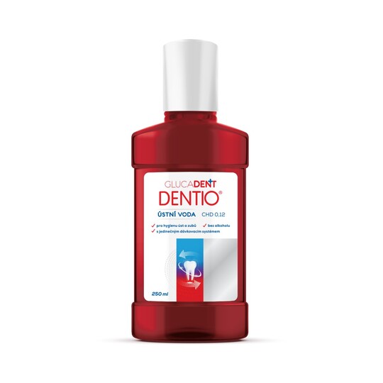 Glucadent Dentio ústní voda 250 ml