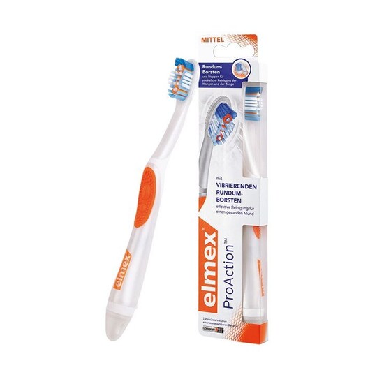 Elmex ProAction bateriový zubní kartáček