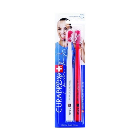 Curaprox CS 5460 Ultrasoft Martina Hingis Edition, 2ks