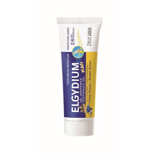 Elgydium Kids Banana dětská zubní pasta 50 ml