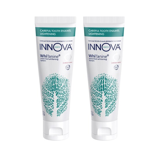 Innova Jemné bělení zubů zubní pasta 2x75 ml
