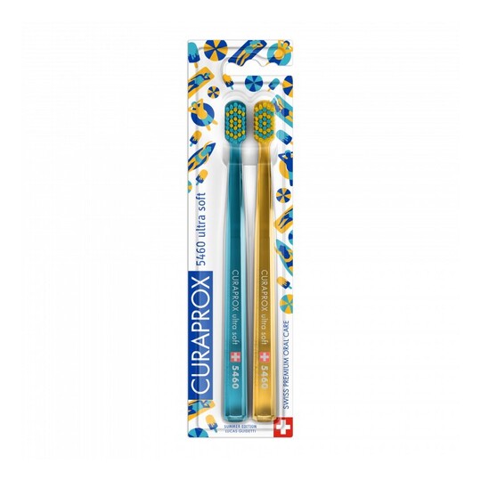 Curaprox CS 5460 Ultrasoft Summer zubní kartáček 2 ks