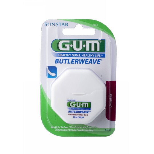 GUM Weave zubní nit nevoskovaná 55 m