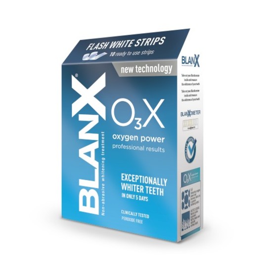 BlanX O₃X Flash White Strips bělicí pásky 10 ks