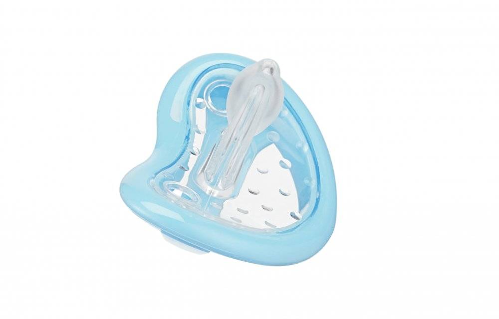 Curaprox Bio Functional dudlík 0-7 měsíců MODRÁ, 2 ks