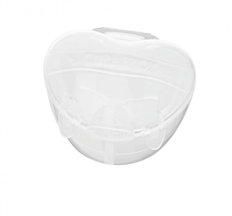 Curaprox Breath Easy dudlík 7-18 měsíců, ORANŽOVÝ