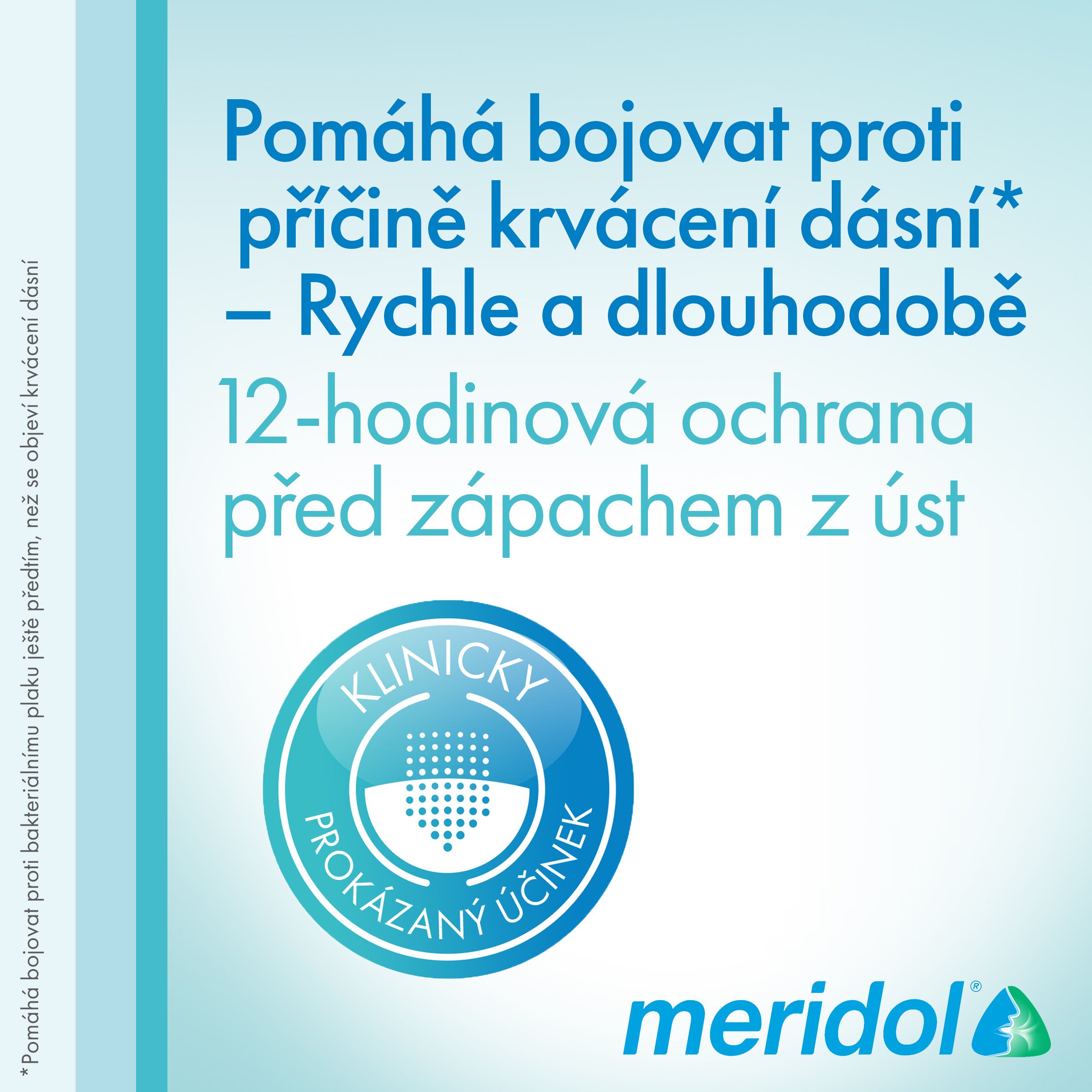 Meridol ochrana dásní a svěží dech ústní voda 400 ml