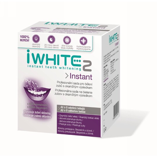 iWhite 2 Instant sada na bělení zubů 10 ks