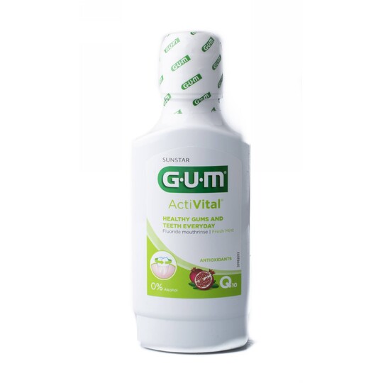 GUM ActiVital Q10 ústní voda 300 ml