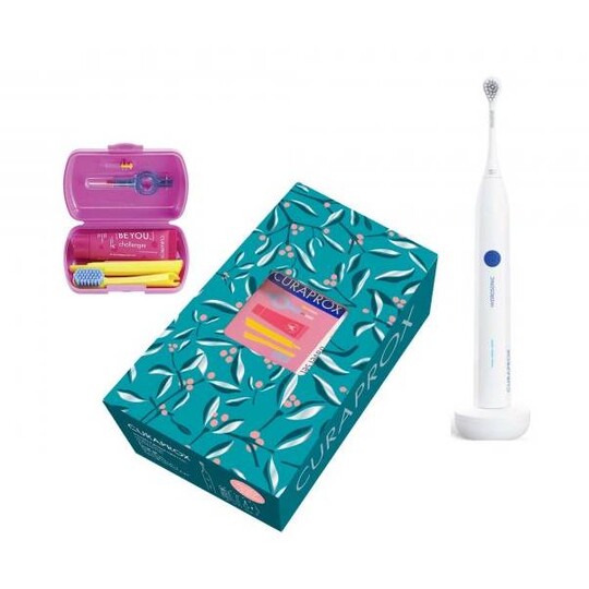 Curaprox Hydrosonic Easy Gift Set 2021 Pink dárková sada