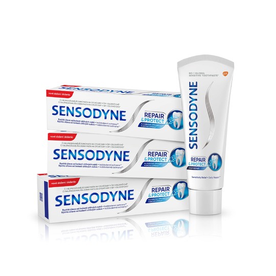 Sensodyne Repair & Protect Deep Repair zubní pasta 3x75ml