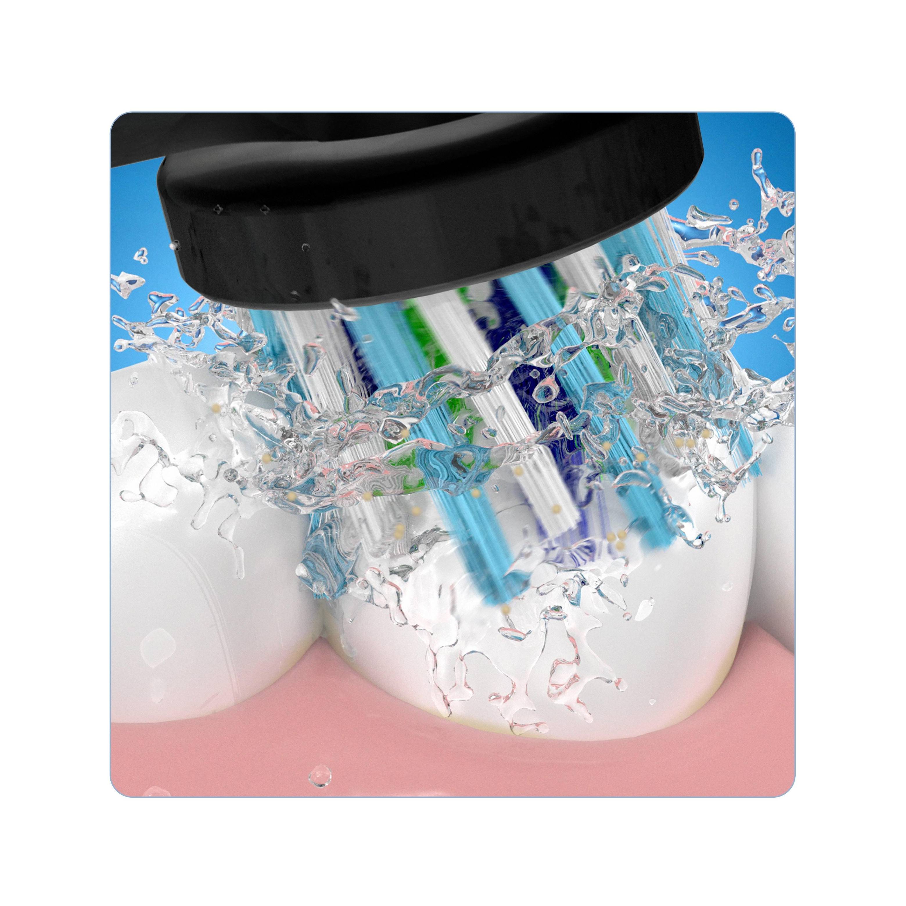 Oral-B PRO 750 CrossAction Black oscilační kartáček + cestovní pouzdro