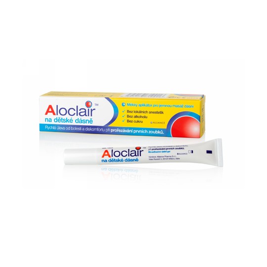 Aloclair gel na prořezávání zoubků 10 ml