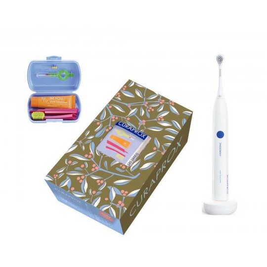 Curaprox Hydrosonic Easy Gift Set 2021 Blue dárková sada