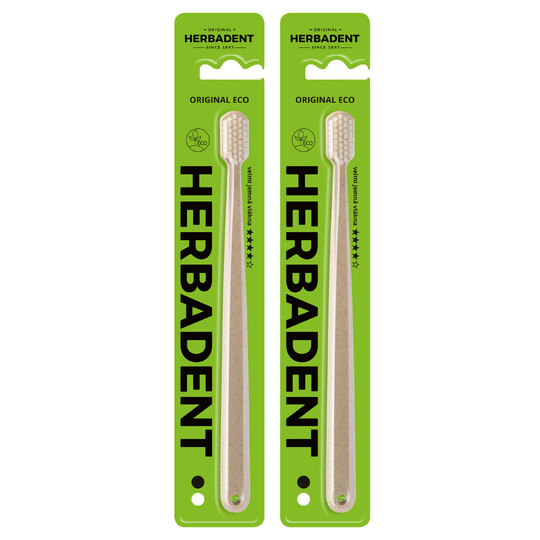Herbadent Original Eco SuperSoft zubní kartáček 2 ks