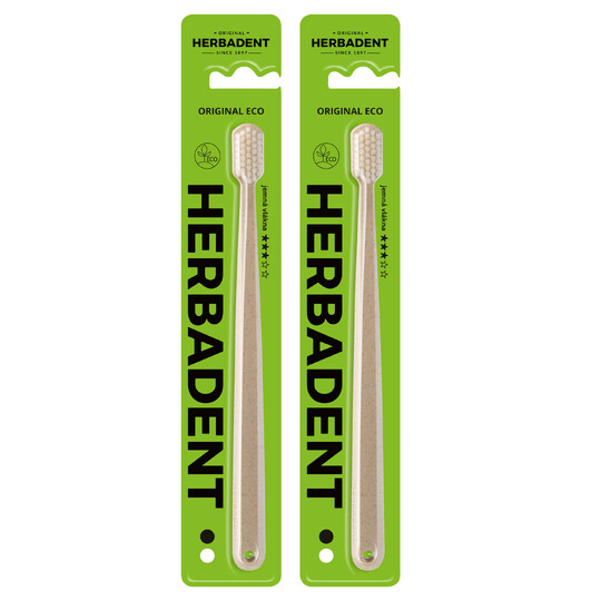 Herbadent Original Eco Soft zubní kartáček 2 ks
