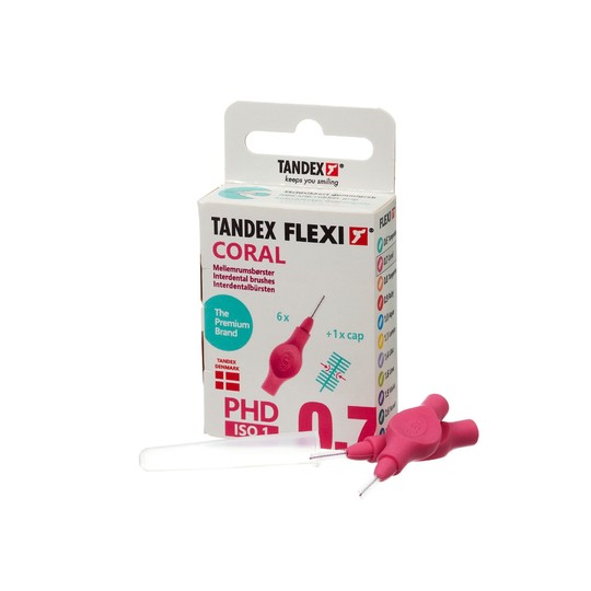 Tandex Flexi 0,7 Coral mezizubní kartáček 6 ks