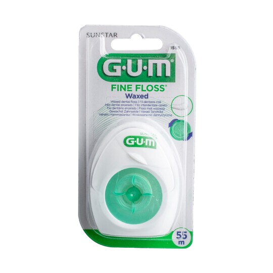 GUM Fine waxed voskovaná zubní nit 55 m