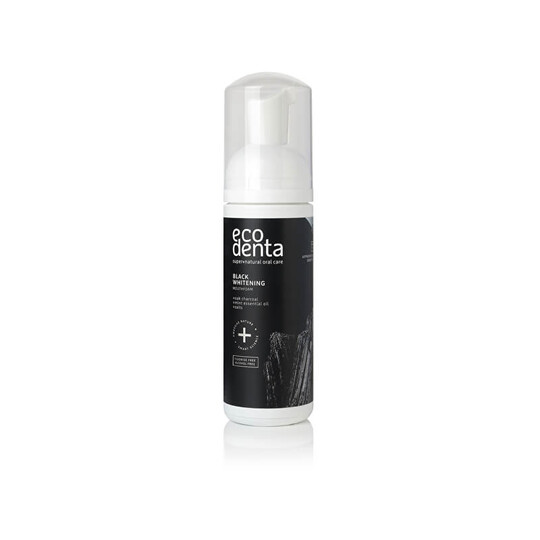 Ecodenta Black Whitening ústní pěna 150 ml