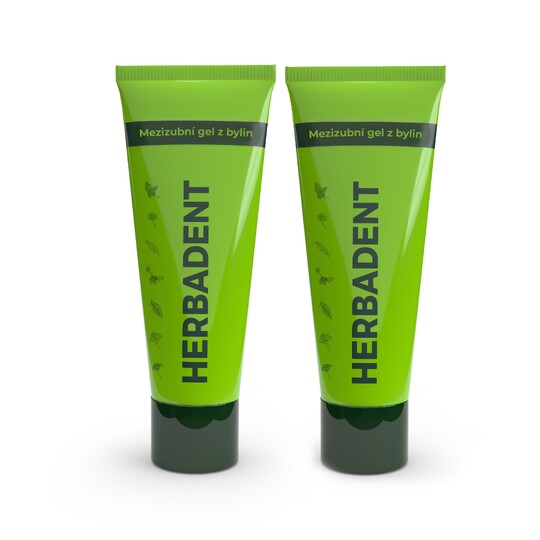 Herbadent Original bylinný mezizubní gel 2×25 g